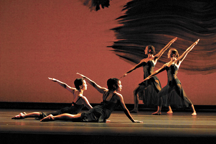 Morris dancers cavort at the Paramount.