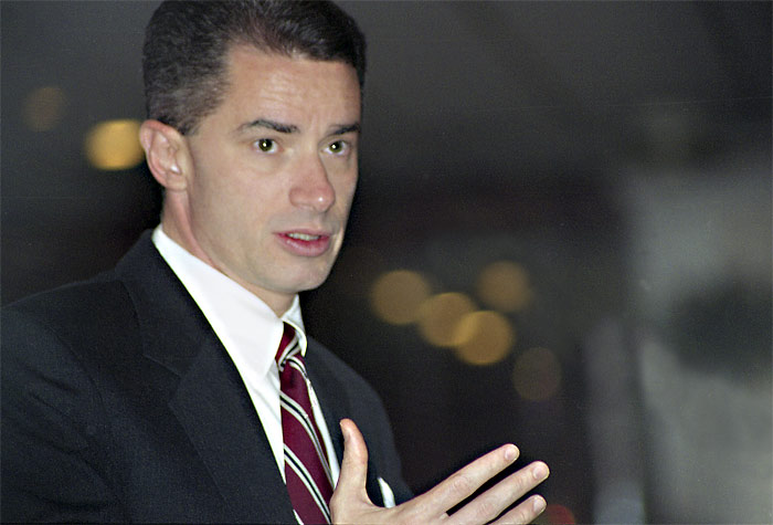 Former New Jersey Governor Jim McGreevey is happier out of office.