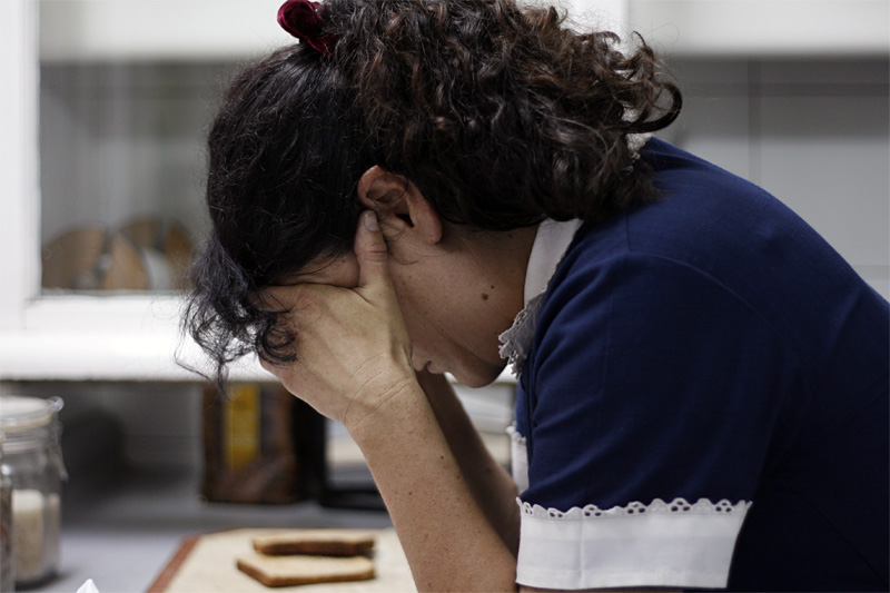 Saavedra offers a profile in fatigue.