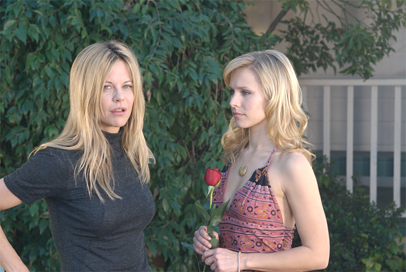 Ryan (left) confronts the other woman (Bell).