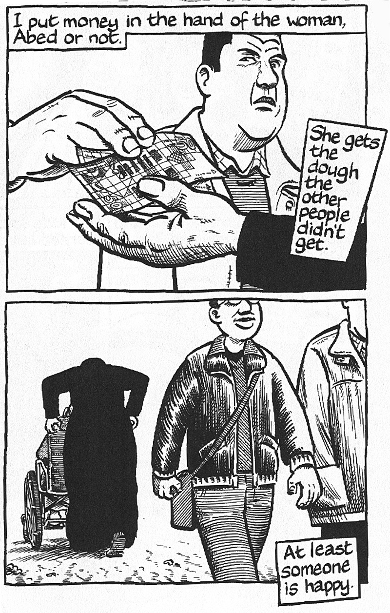 Sacco continues his Palestinian history project.