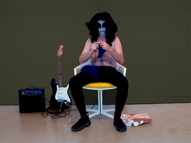 Newports heavy-metal knitting.