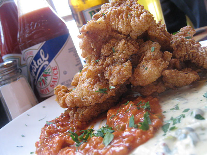 Alligator: "The calamari of the bayou."