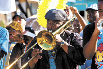 Wendell Pierce, delivering another wordless monologue.
