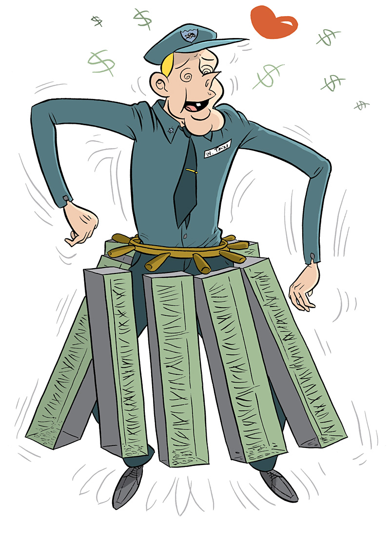 Loose Change on the Water Taxi