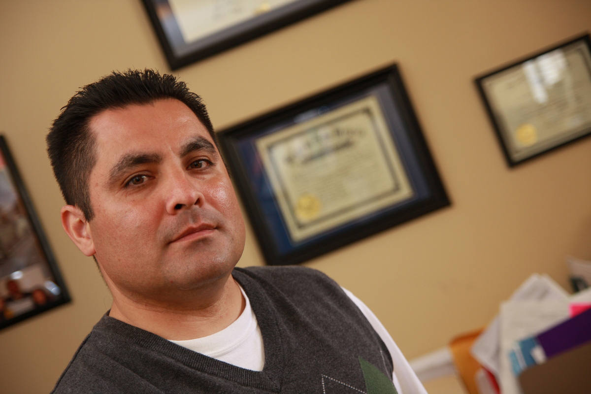 Eduardo Beckett, attorney for the El Paso nonprofit Las Americas Immigrant Advocacy Center, is leading the legal battle to help innocent Mexicans caught up in drug violence gain asylum and protection in the United States.