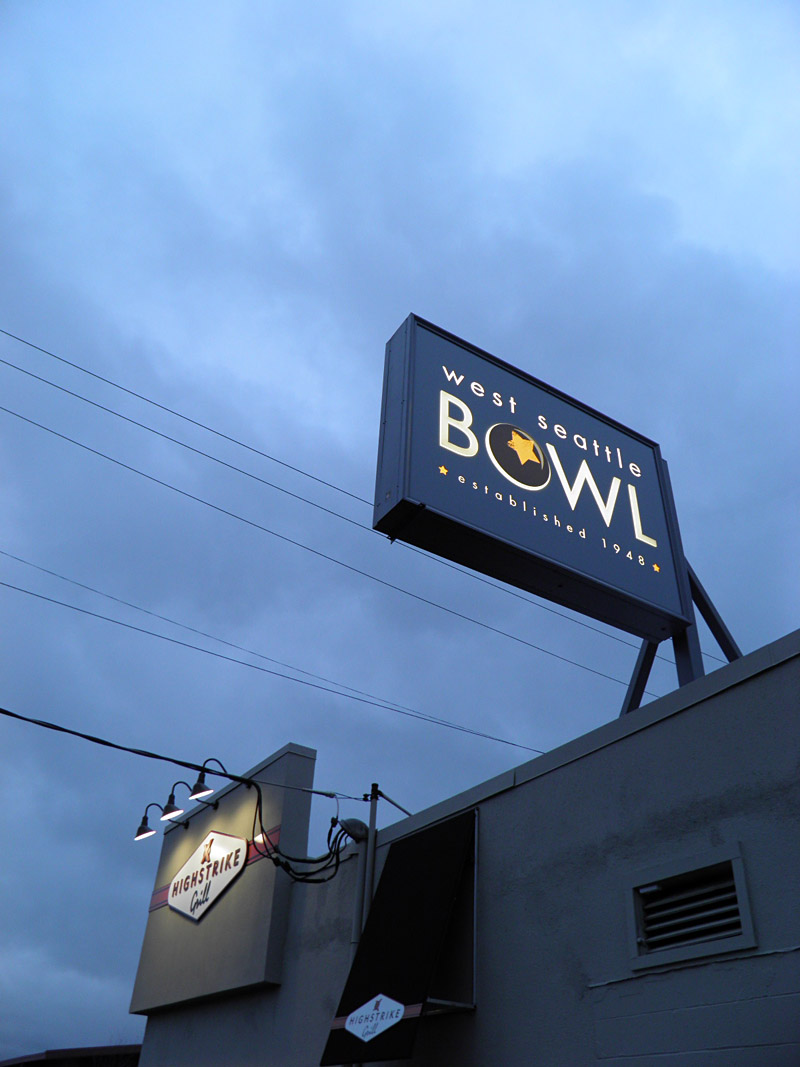 The neighborhood bowling alley: an endangered species.