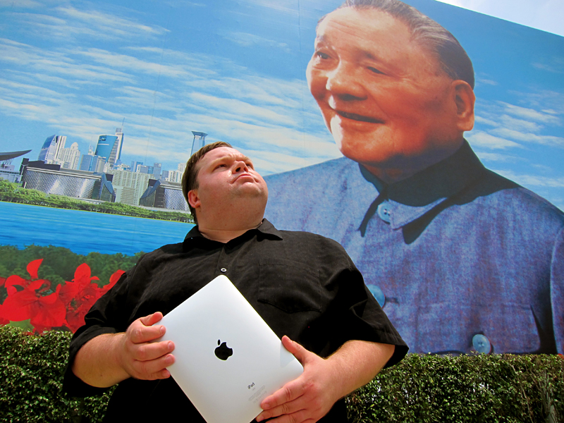 Daisey follows his iPad back to China.