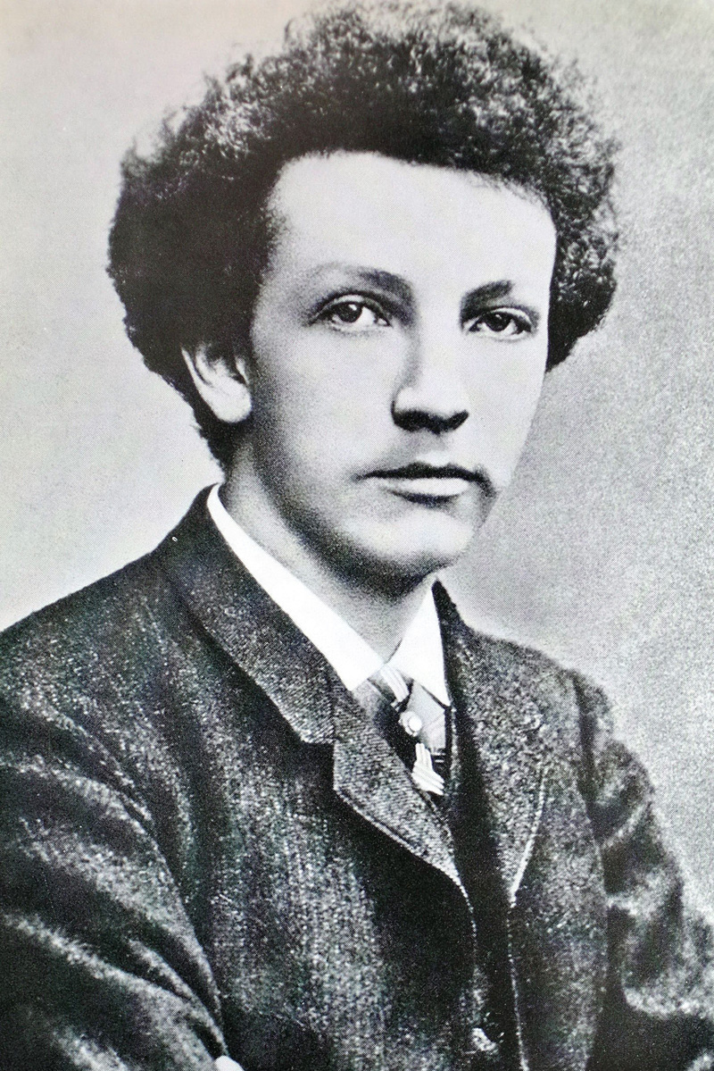 Strauss in (much) younger days.