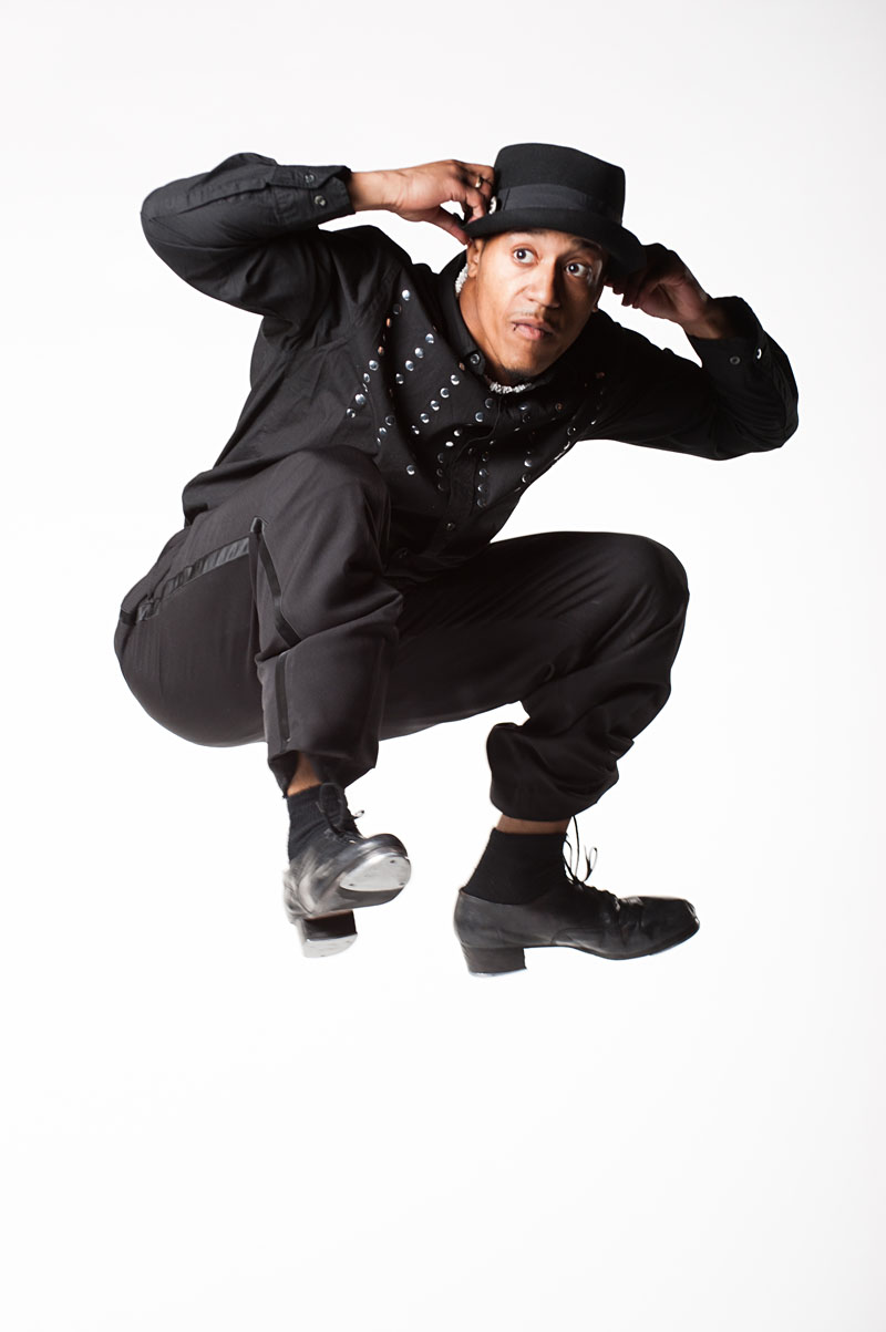 LaTwon Allen, a member of NW Tap Connection, appearing at DANCE This.