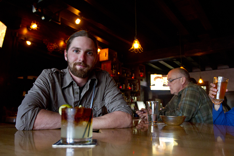 This man badly wants to discuss beer with you.