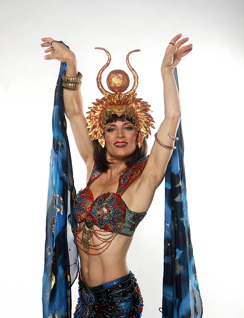 Weber: the choreographer as Cleopatra.