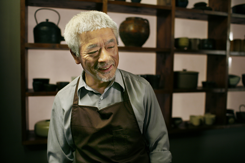 The charming Mr. Ozu (Igawa).