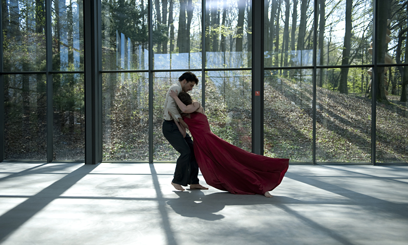 Dancers Ottavio Bigi and Clementine Deluy.