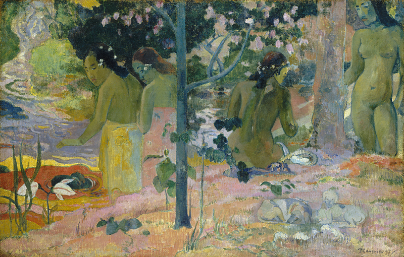 The 1897 idyll The Bathers.