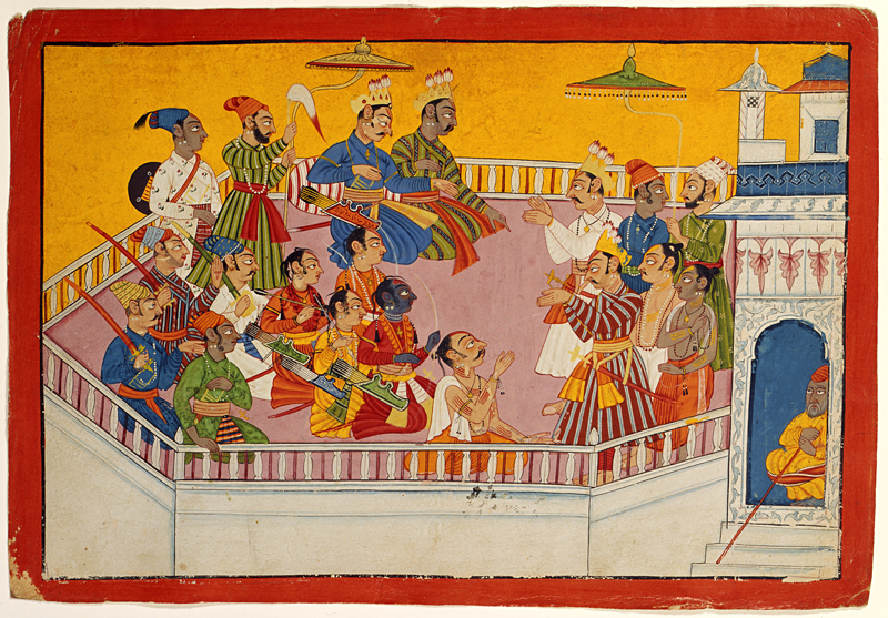 At Seattle Asian Art Museum: Rama's Journey.