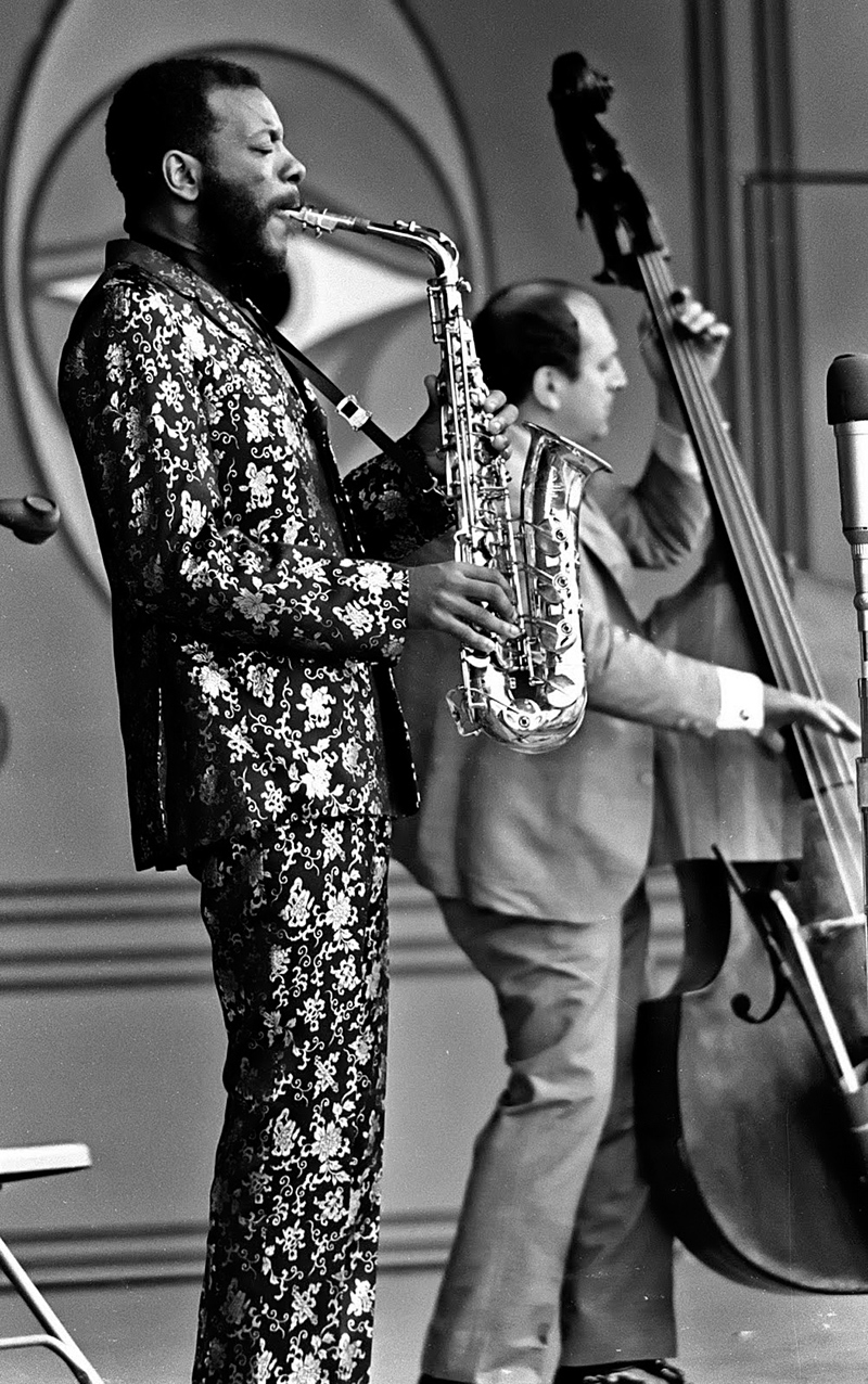 Ornette Coleman at the 1967 Monterey Jazz Festival.