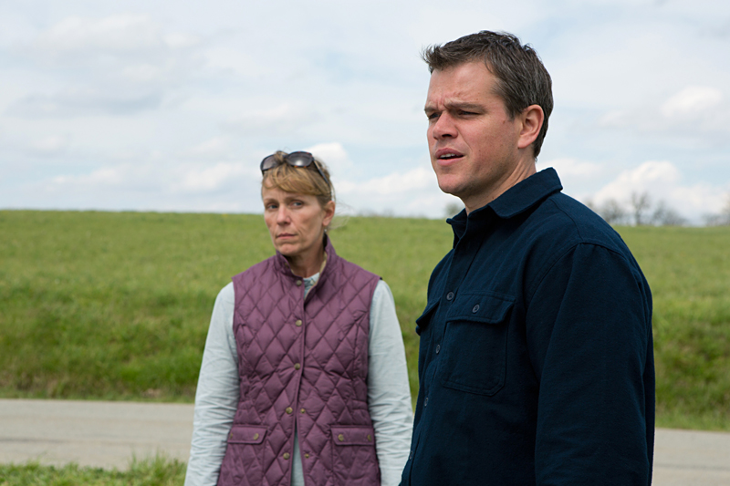 McDormand and Damon ponder what lies beneath.