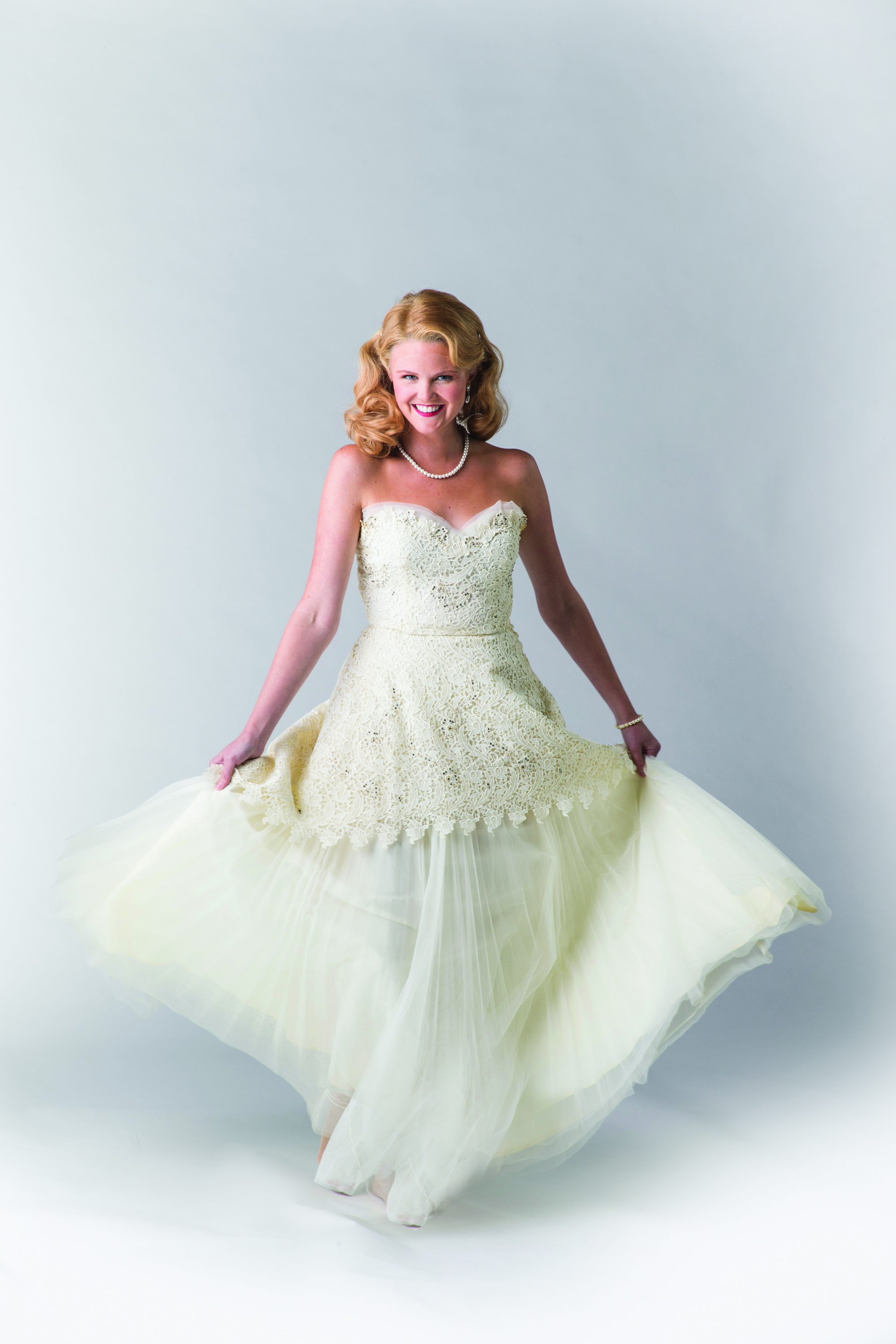 Skerritt as the younger, happier Little Edie.Mark Kitaoka