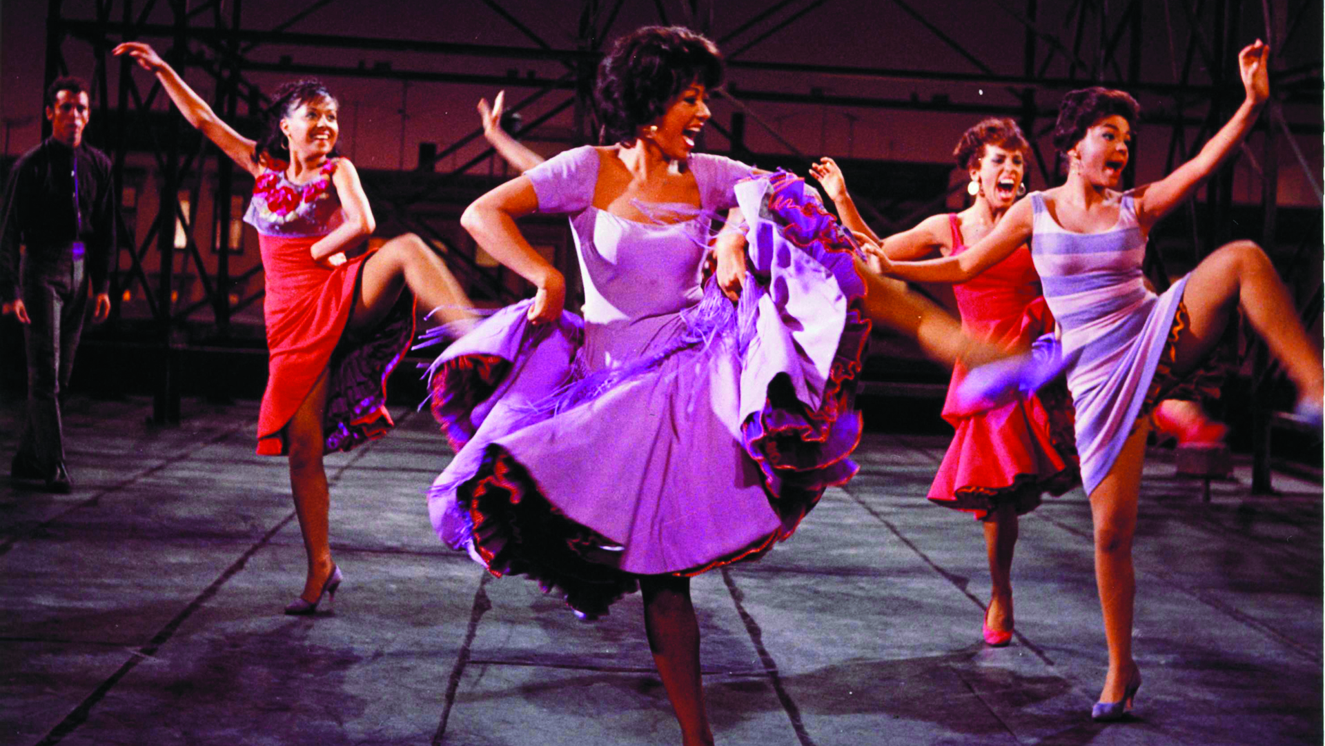 Chita Rivera in West Side Story, part of Dance Cinema Quarterly (see page 18).