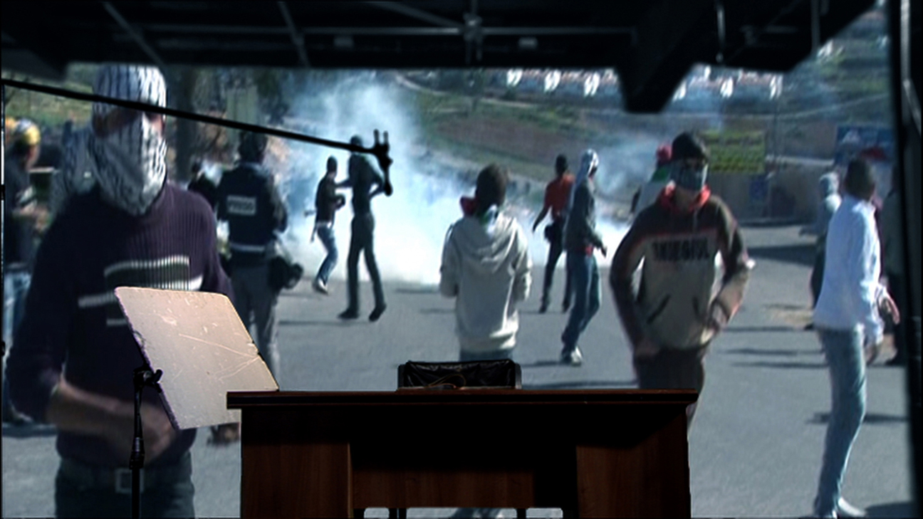 Alexandrowicz sets the stage for his interviews.