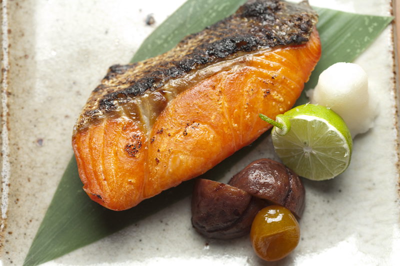 Wild Salmon Shioyaki