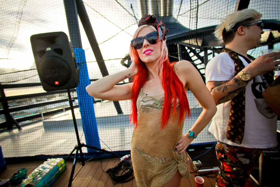 On board the Holy Ship!! cruise, the second-annual floating three-day dance party