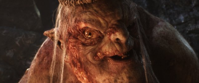 12. The Pale Orc and the Goblin King in The Hobbit(Since the dragon isn't in the movie, Peter Jackson threw in a couple video game boss characters, the Goblin King and the Pale Orc.)