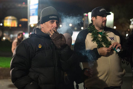 I-502 Smoke-Out at Seattle Center