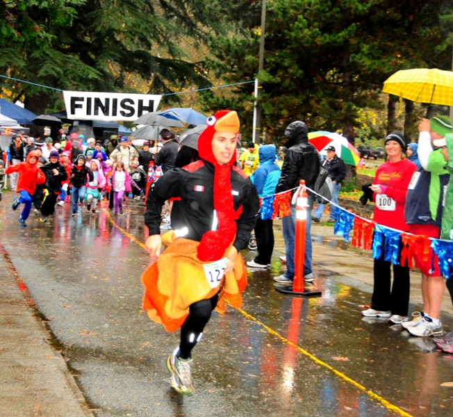 The Gobble returned for another year, and while there was a run