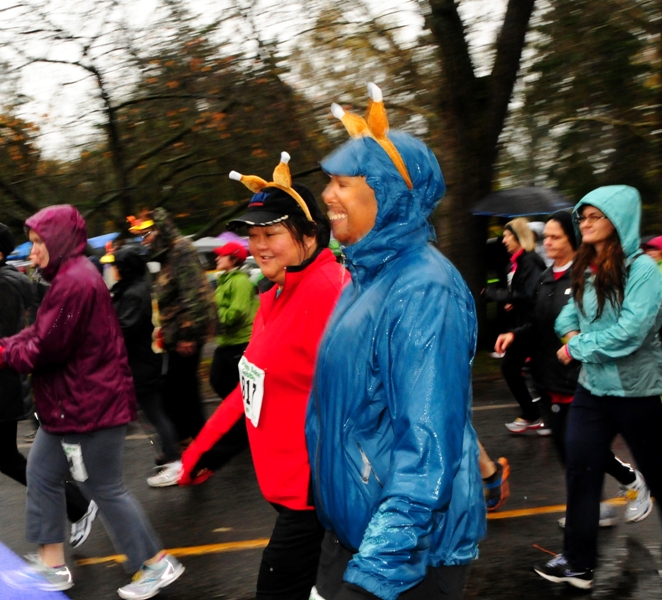 The Gobble returned for another year, and while there was a run