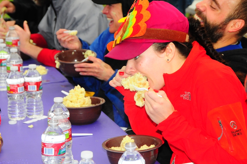 The Gobble returned for another year, and while there was a run