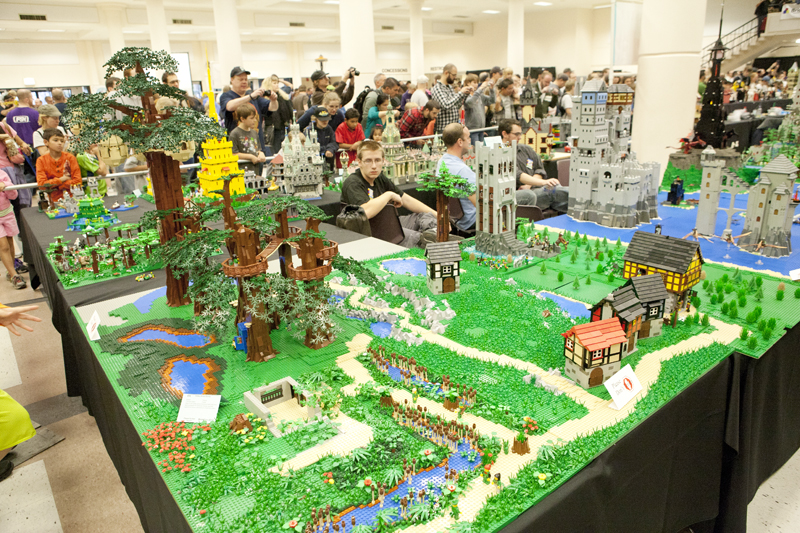BrickCon 2012 is held annually for adult fans of LEGO and hobbyists