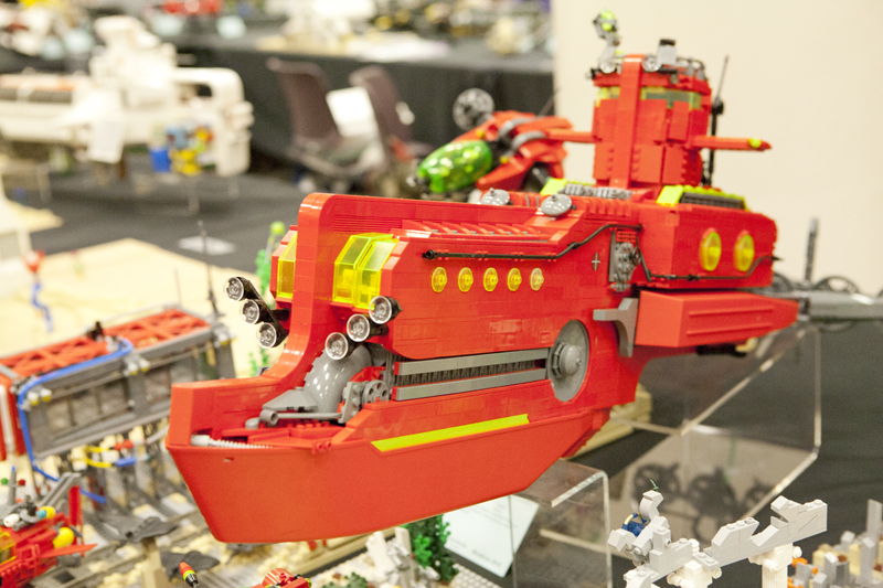 BrickCon 2012 is held annually for adult fans of LEGO and hobbyists