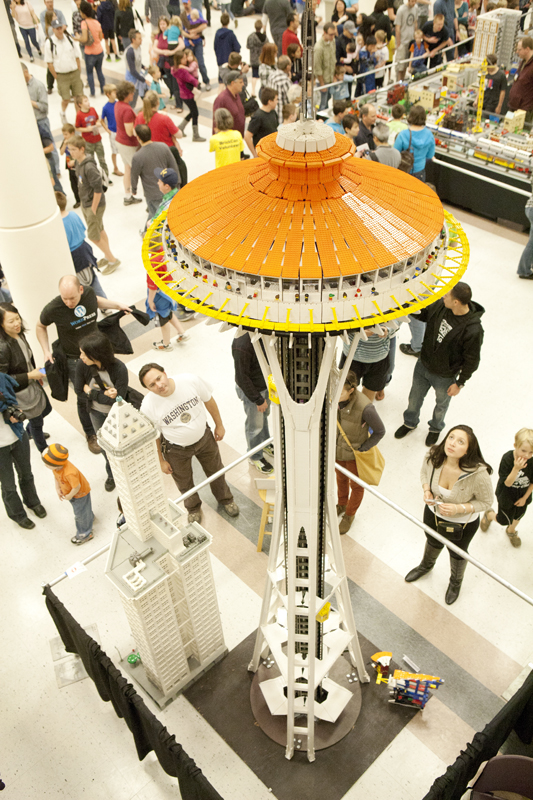 BrickCon 2012 is held annually for adult fans of LEGO and hobbyists