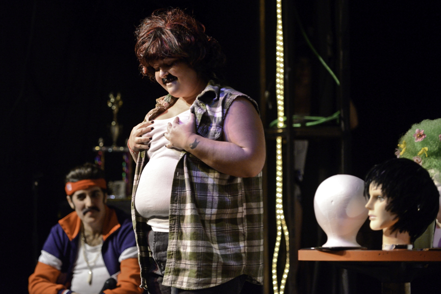 Pidgeon Von Tramp competing for Best Gender Bend