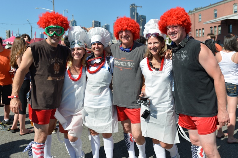 Those not afraid of seeing how catsup gets made converged at Pyramid