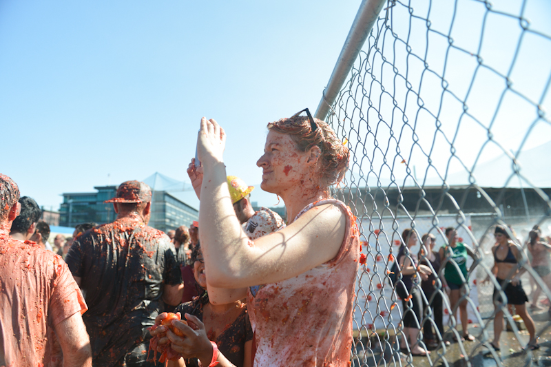 Those not afraid of seeing how catsup gets made converged at Pyramid