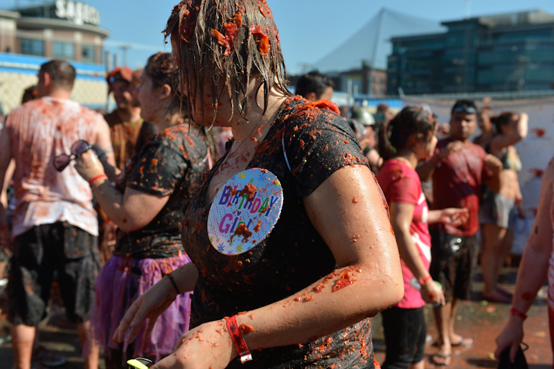 Those not afraid of seeing how catsup gets made converged at Pyramid