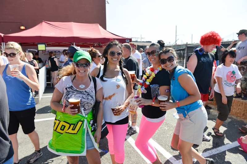 Those not afraid of seeing how catsup gets made converged at Pyramid