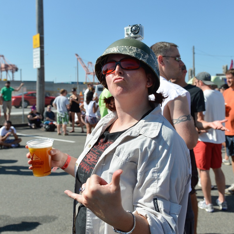 Those not afraid of seeing how catsup gets made converged at Pyramid