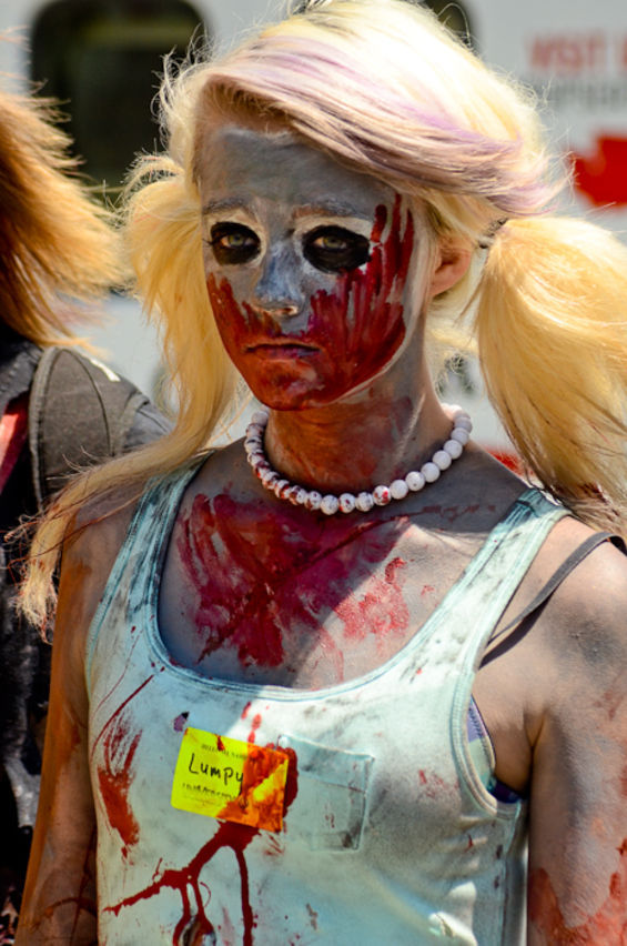 Thousands of gory, limping, undead denizens flooded Fremont on July 7 for Red, White, and Dead, an attempt to return the zombie walk world record to Seattle. The official Guinness World Record count fell short despite the large turnout.