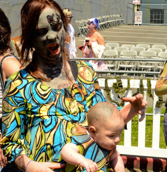 Zombies in Seattle, Washington