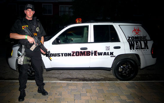 Zombies in Houston, Texas