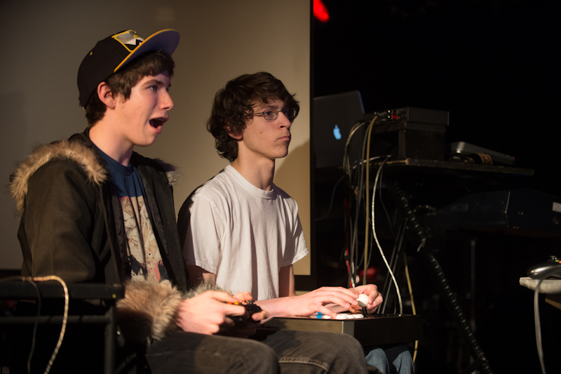 The open mouth game face says it all.