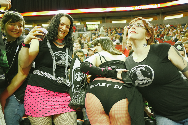 The Rat City Rollergirls, Seattle's all-female roller derby league, wrapped up their