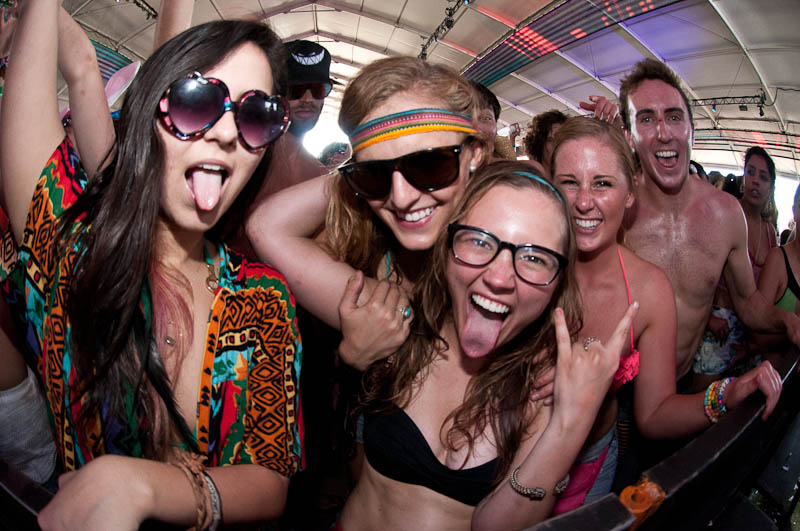 For electronic dance music fans, the Sahara Tent is the center of