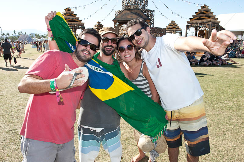 As temperatures broke triple digits at the Polo Fields, Coachella attendees had