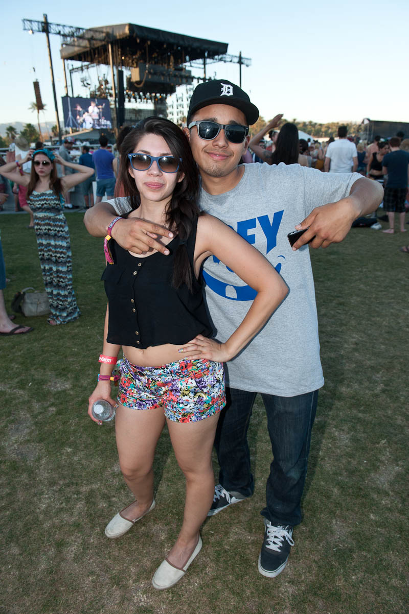 As temperatures broke triple digits at the Polo Fields, Coachella attendees had