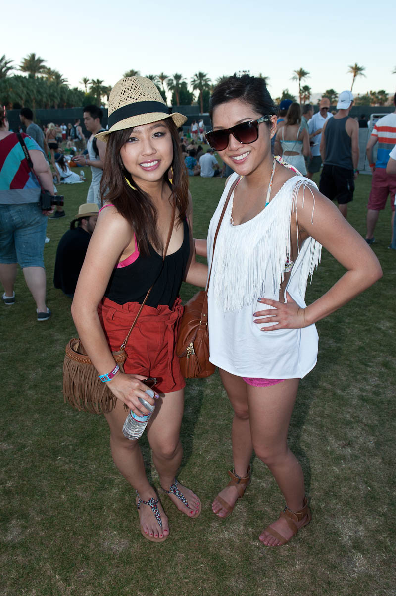 As temperatures broke triple digits at the Polo Fields, Coachella attendees had